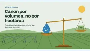 CREA pide que el canon de riego del Guadalquivir se pague por el agua consumida y no por las hectáreas